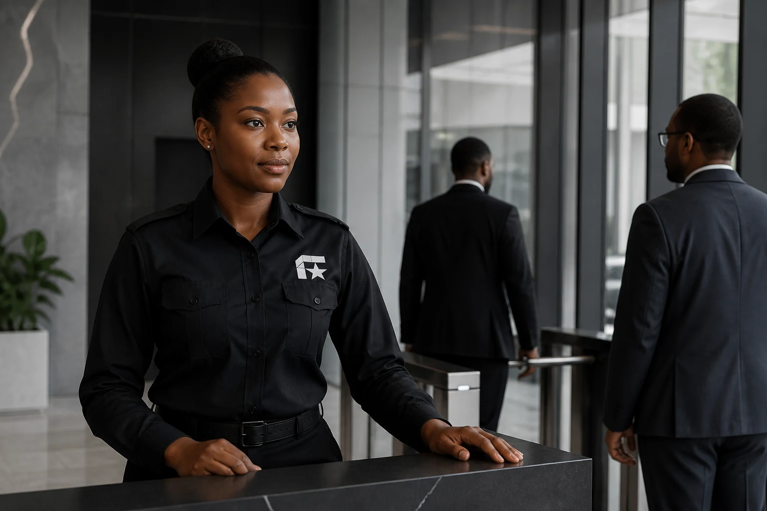 Agent de sécurité physique Falcon Security